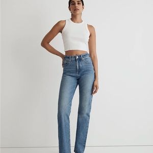 Madewell | The '90s Straight Jean (Enmore Wash) | 25P
